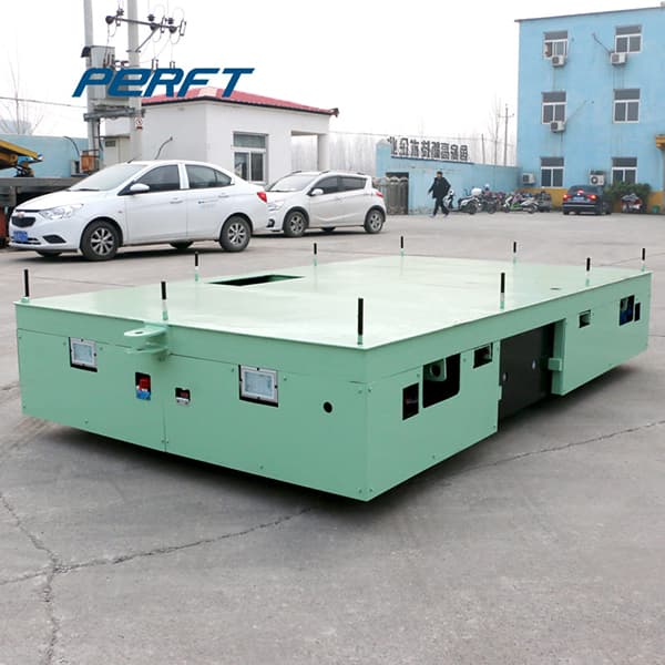 industrial motorized rail cart for foundry industry 120 tons